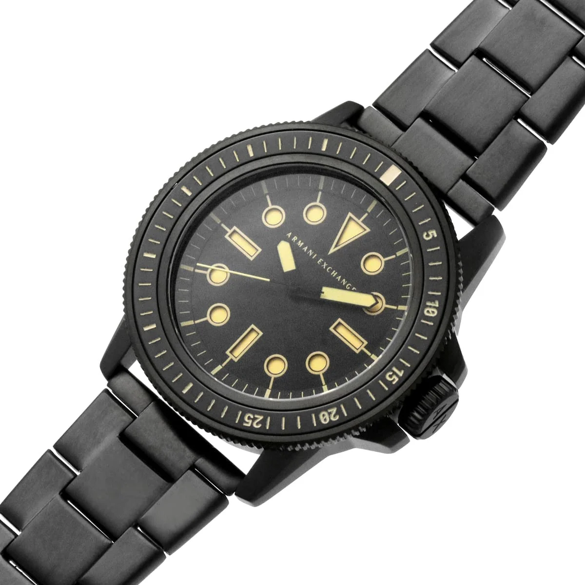 Armani Exchange Leonardo Black-Tone Men's Watch - AX1855