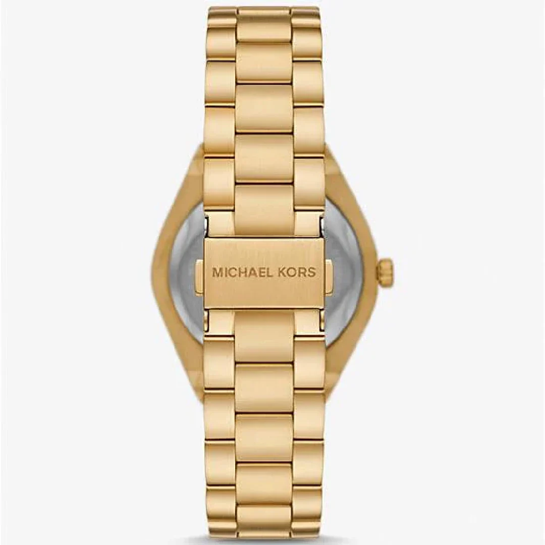 Michael Kors Lennox Three-Hand Gold Women's Watch - MK7289