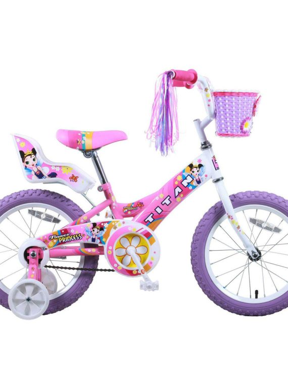 2025 Titan 16 Inch Flower Princess Meisjes BMX-Fiets
