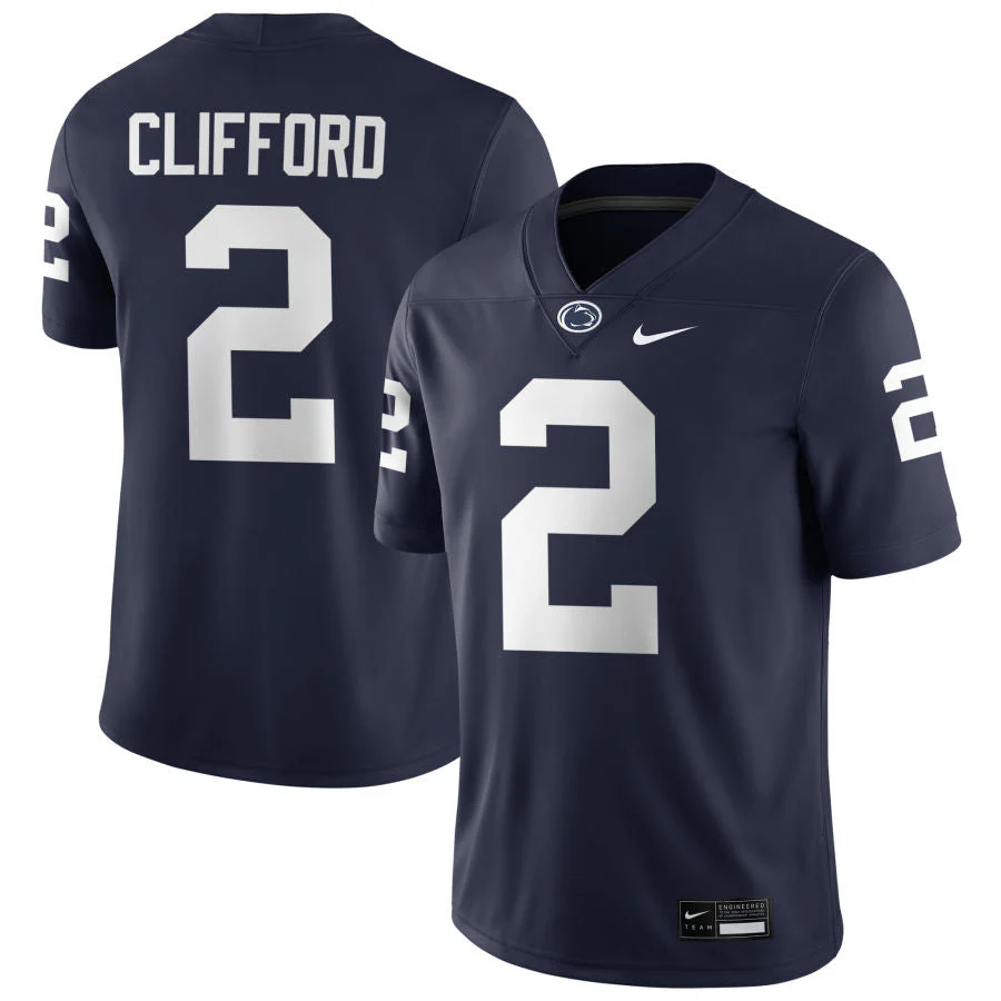 Men��s Penn State #2 Liam Clifford Football Jersey