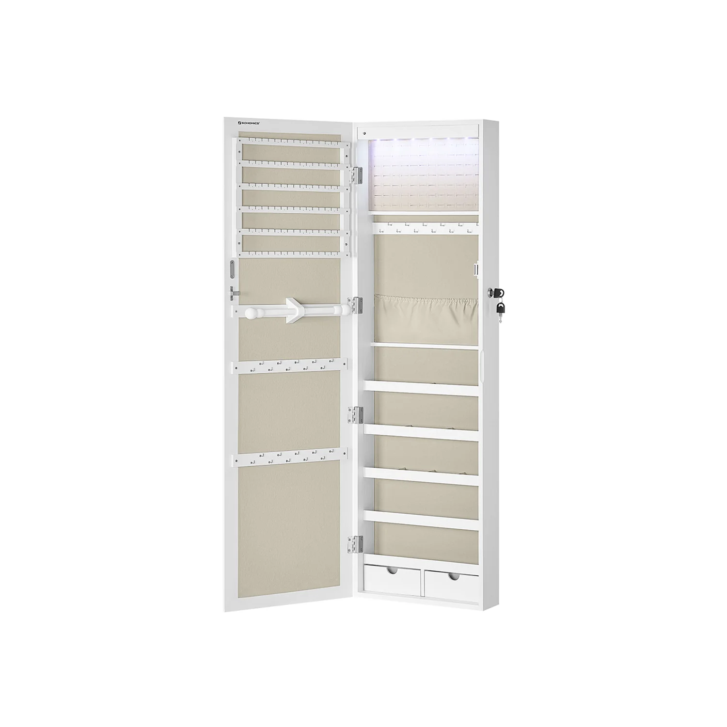 2025 SONGMICS Schmuckschrank JJC093B01