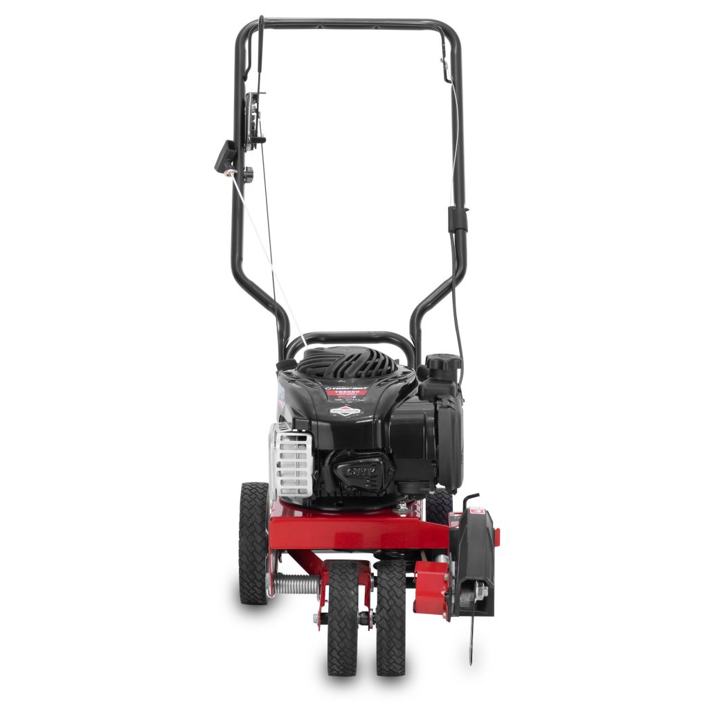 Troy-Bilt TBE550 Driveway Edger, 140cc Briggs & Stratton Engine, 9′′ Triple-Edge Blade, 3 Bevel Positions