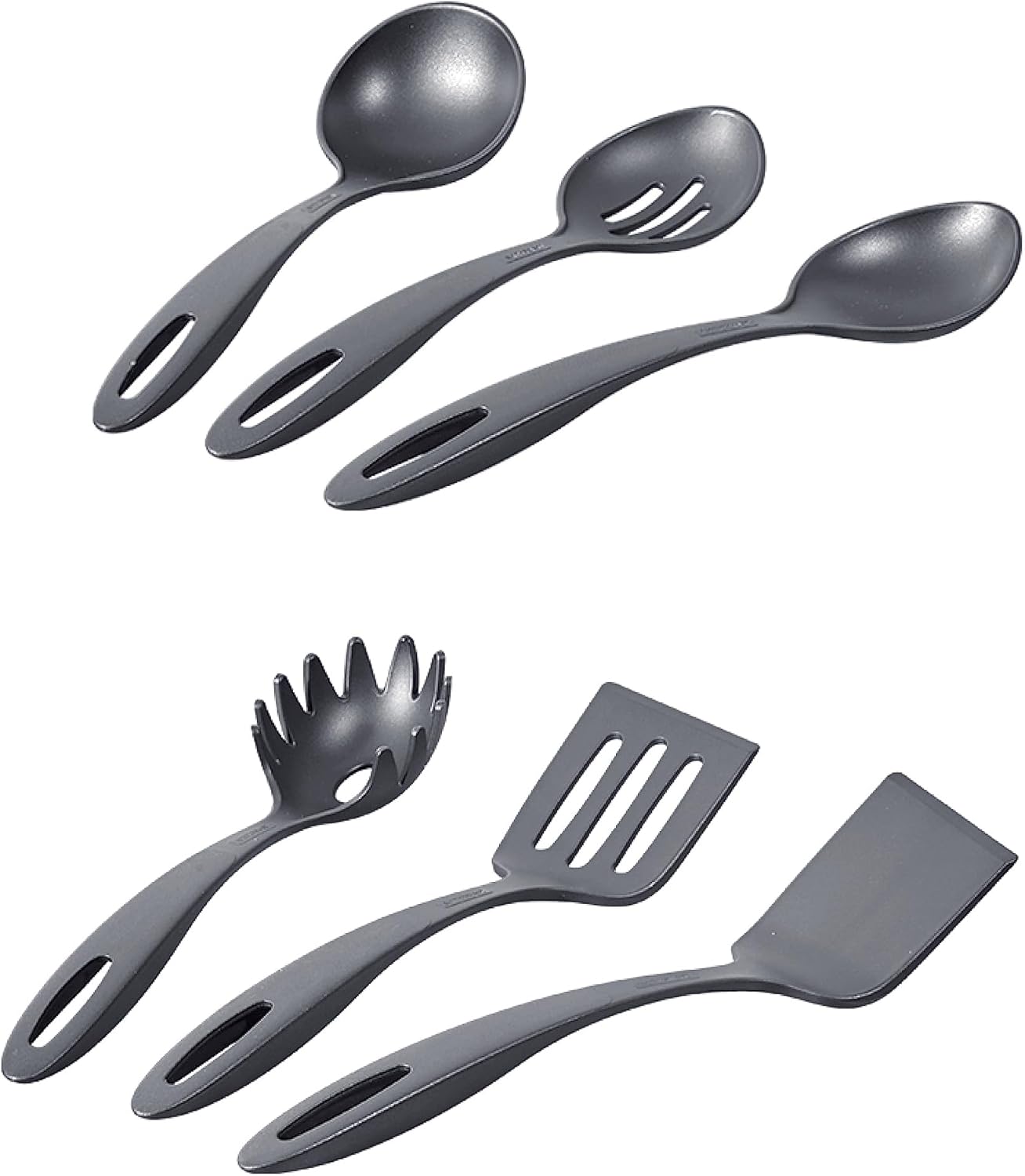 15 pc Aluminum Nonstick Cookware Set with Utensils Silver, 80143/035DS