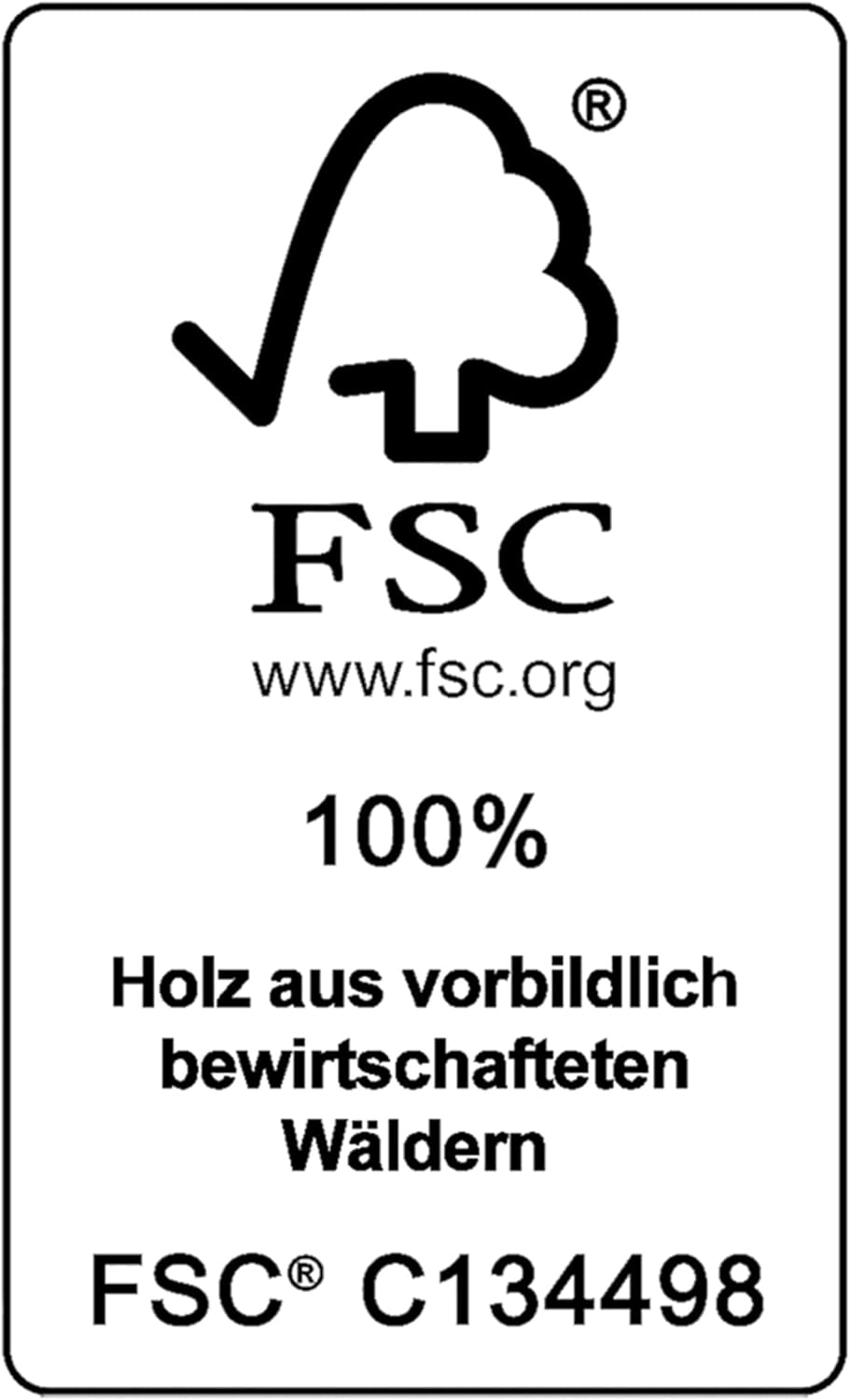Casaria® 2er Set Gartenstuhl Balkonstuhl Holz FSC®-Zertifiziert Eukalyptus Klappbar Rückenlehne 5-Fach Verstellbar 55x70cm Garten Balkon Terrasse Klappstuhl Hochlehner Braun
