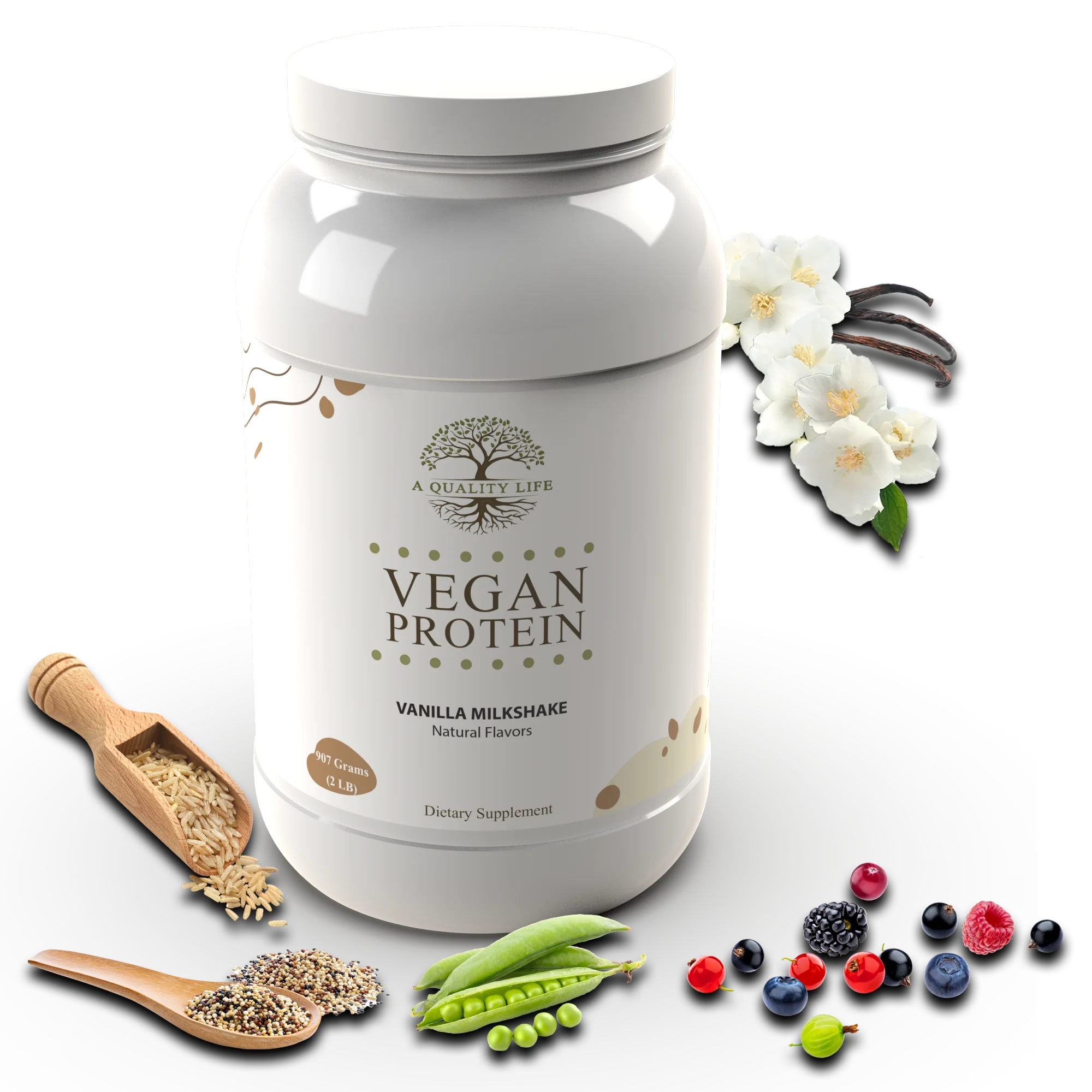 Vegan Protein Vanilla Milkshake