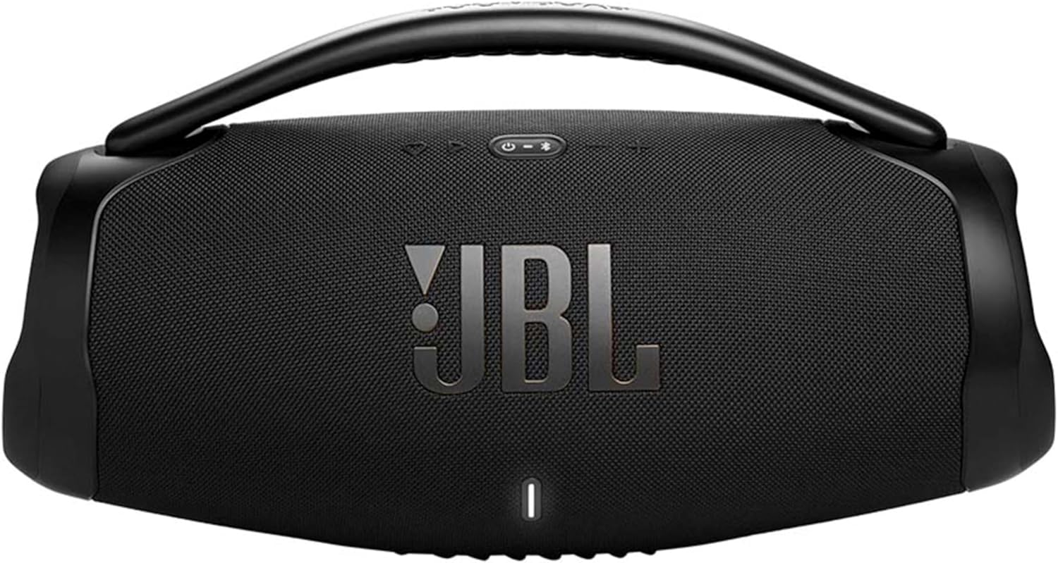 JBL Boombox 3 Wifi �C Draadloze speaker met Bluetooth en wifi �C Compatibel met de JBL One app �C 24 uur afspeeltijd �C Water- en stofdicht �C Ge?ntegreerde powerbank �C Zwart