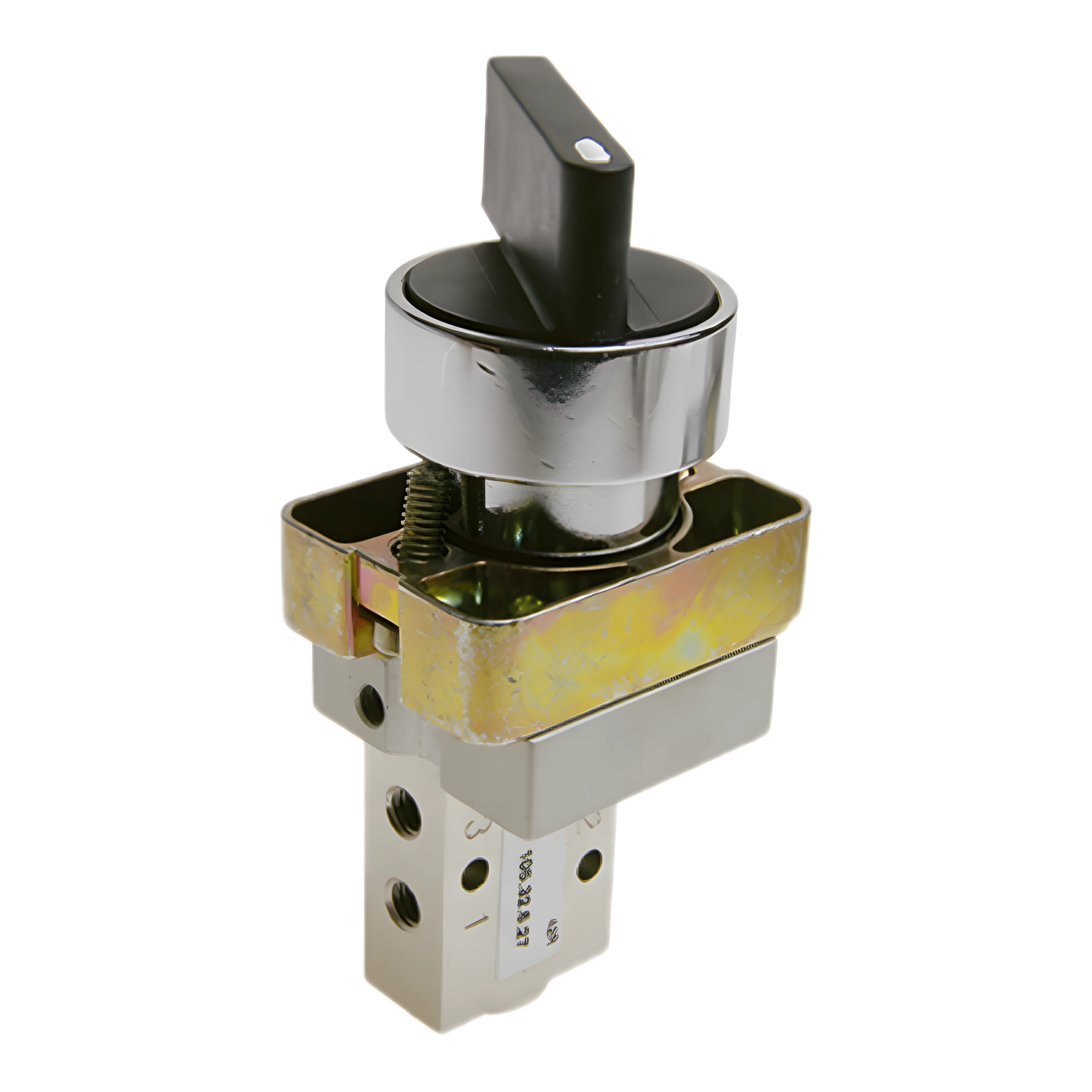 Pneumax X105.32.32.6.27.0 M5 3/2+3/2 Selector Switch long Lever Instable ATEX II 2GD