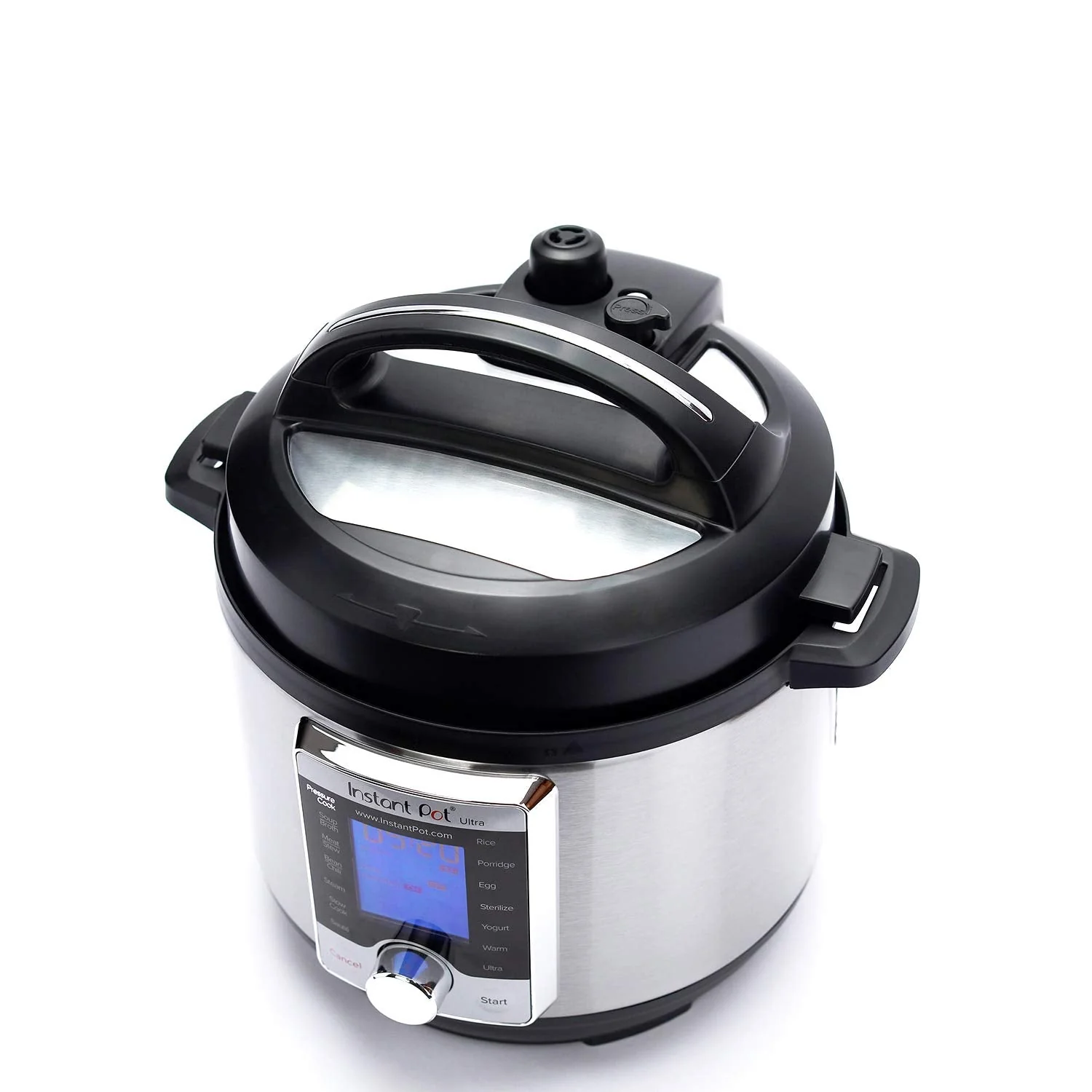 3 Quart Programmable Cooker, Stainless Steel, 16 in 1, Silver, Touch Control, UL Certified