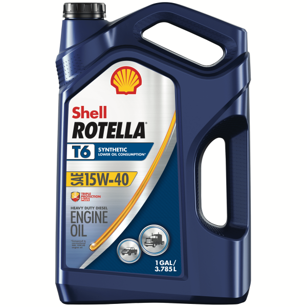 (3 pack) T6 Full Synthetic 15W-40 Diesel Engine Oil, 1 Gallon (3 Pack Case)
