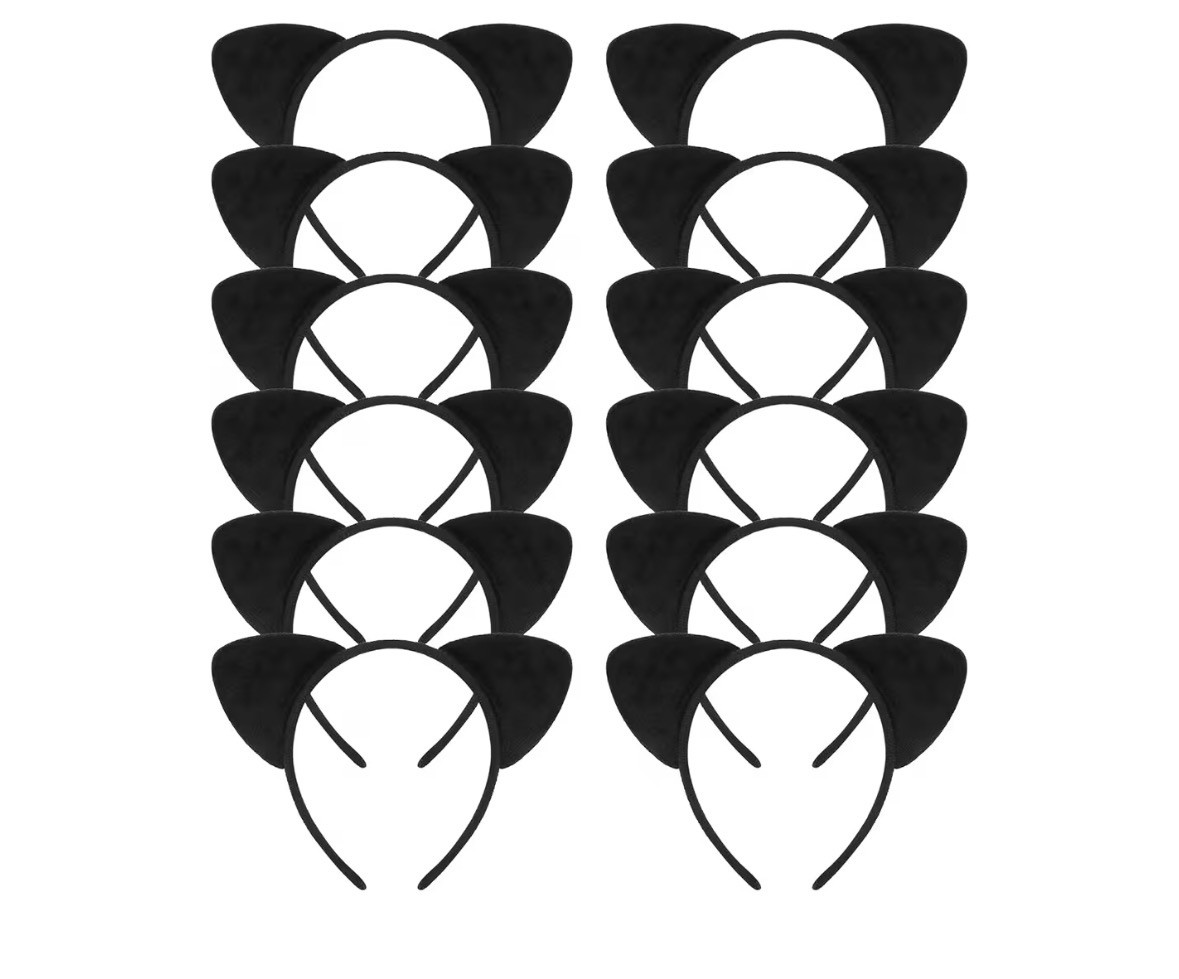 Black Cat Ear Headband 16770/1678