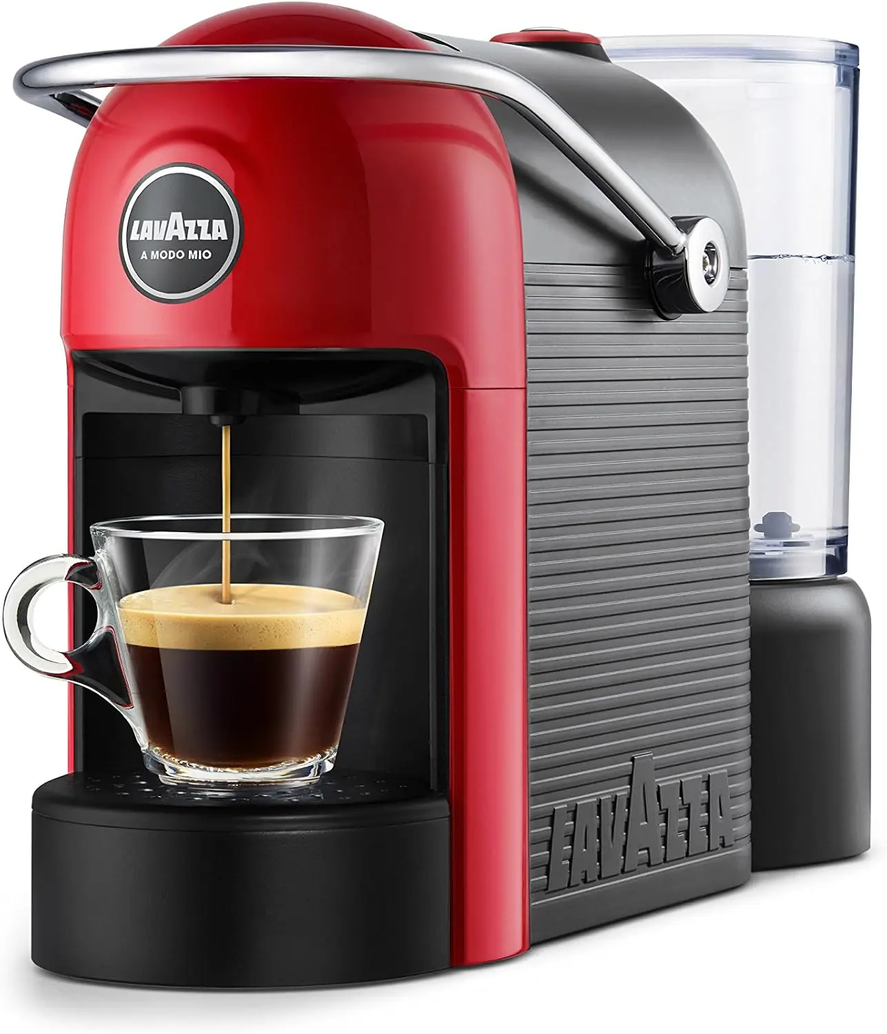 Cafetera Lavazza Jolie cápsulas monodosis, 1250 W, 0.6 litros, Plástico, Negro, Rojo
