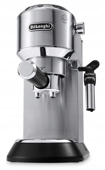 Ciśnieniowy Ekspres kolbowy do kawy spieniacz SLIM DeLonghi EC685.M (N)
