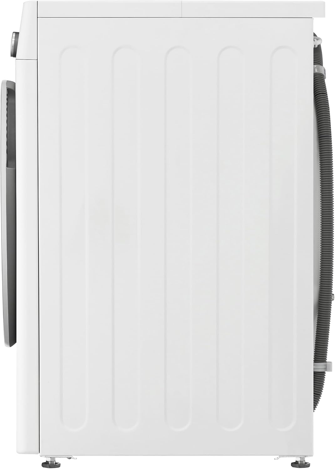 LG F4WV7080, Klasse A, Frontlader-Waschmaschine 8 kg, 1400 U/Min, AI Direct Drive, Wi-Fi, Tiefenreinigung mit Dampf, Große Kapazität, TRIPLE A, Außentür aus Sicherheitsglas, 62 x 60 x 85 cm ꟷ Weiß