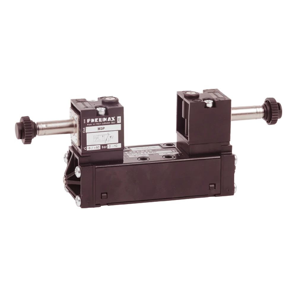 Pneumax 1011.52.3.5.M3R - ISO 1 5/2 Techno Solenoid Solenoid Valve