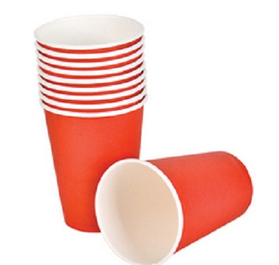 Party Paper Cups Red 9 oz 12 Pack 3849
