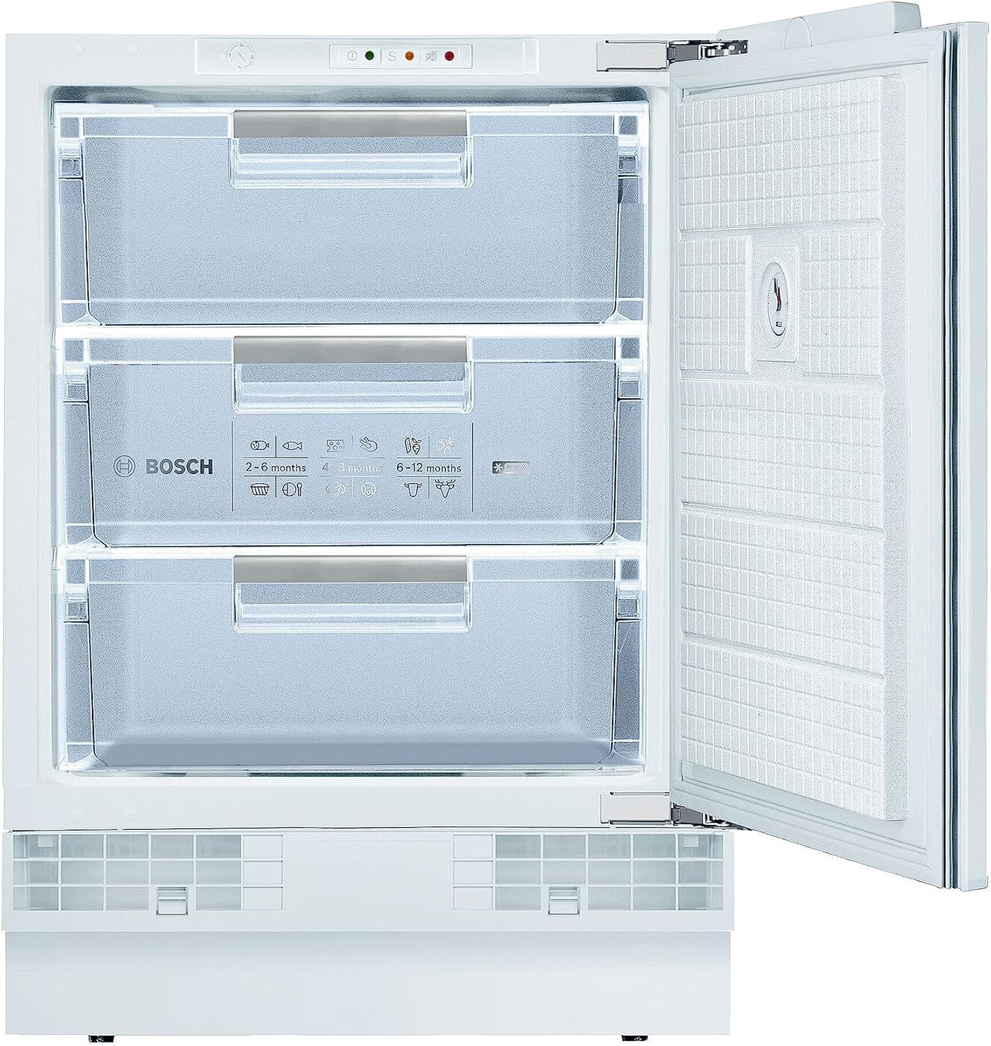 Bosch GIV11ADC0 Serie 6 Einbau-Gefrierschrank, 95 kWh, Jahr, 70 l, LowFrost, FreshSense, 72 x 56