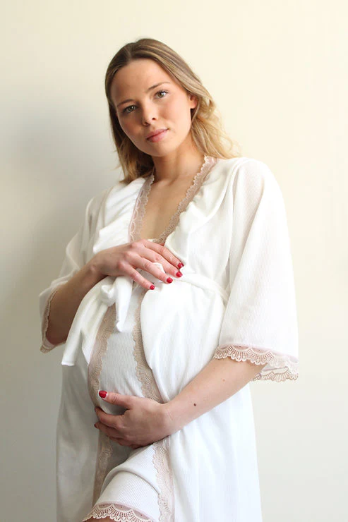 Bata Volante Canal�� Blanco