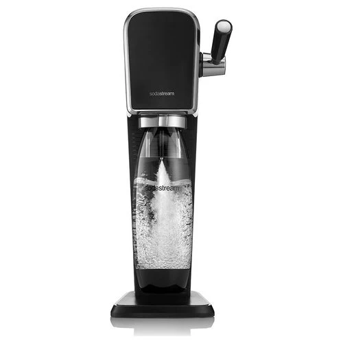 Sodastream soda maker art nero schwarz qc inclusa bottiglia in pet da 1 litro