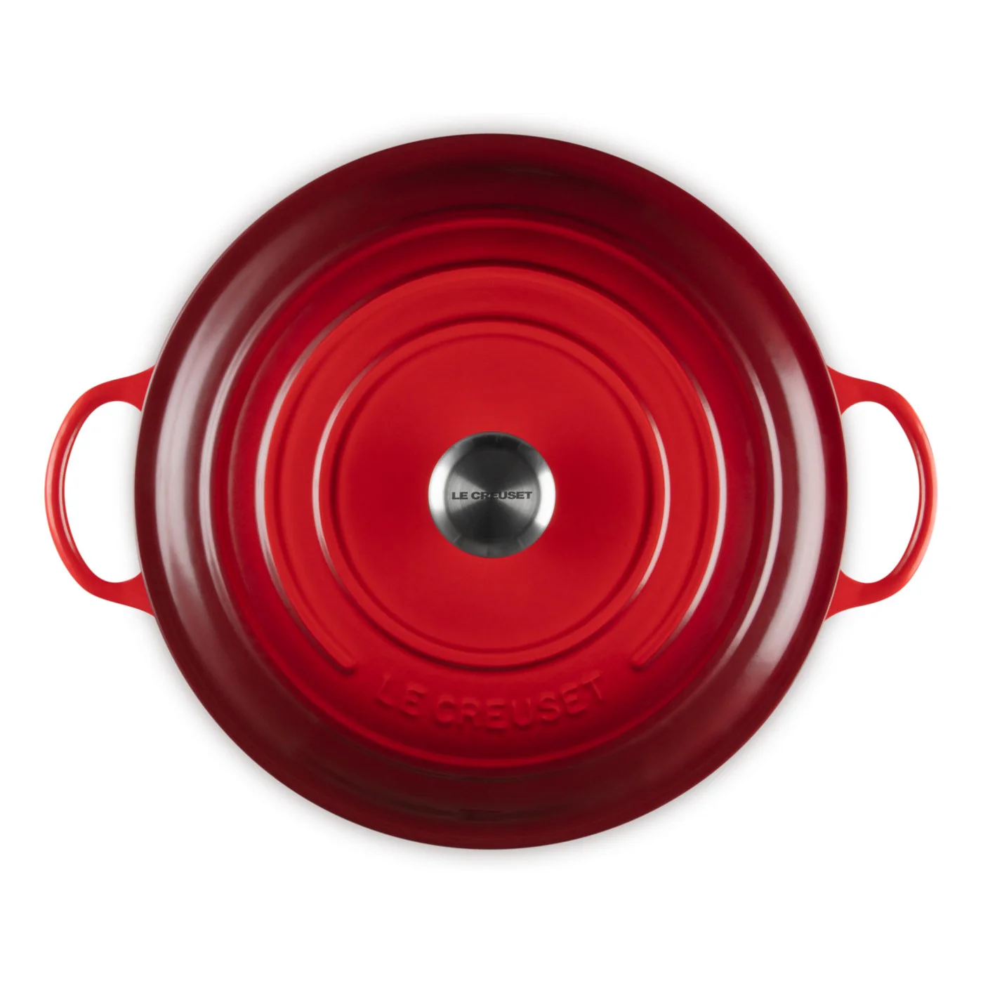 Le Creuset Pfanne La Marmite Gusseisen-Topf, Ø 32cm, Kirschrot
