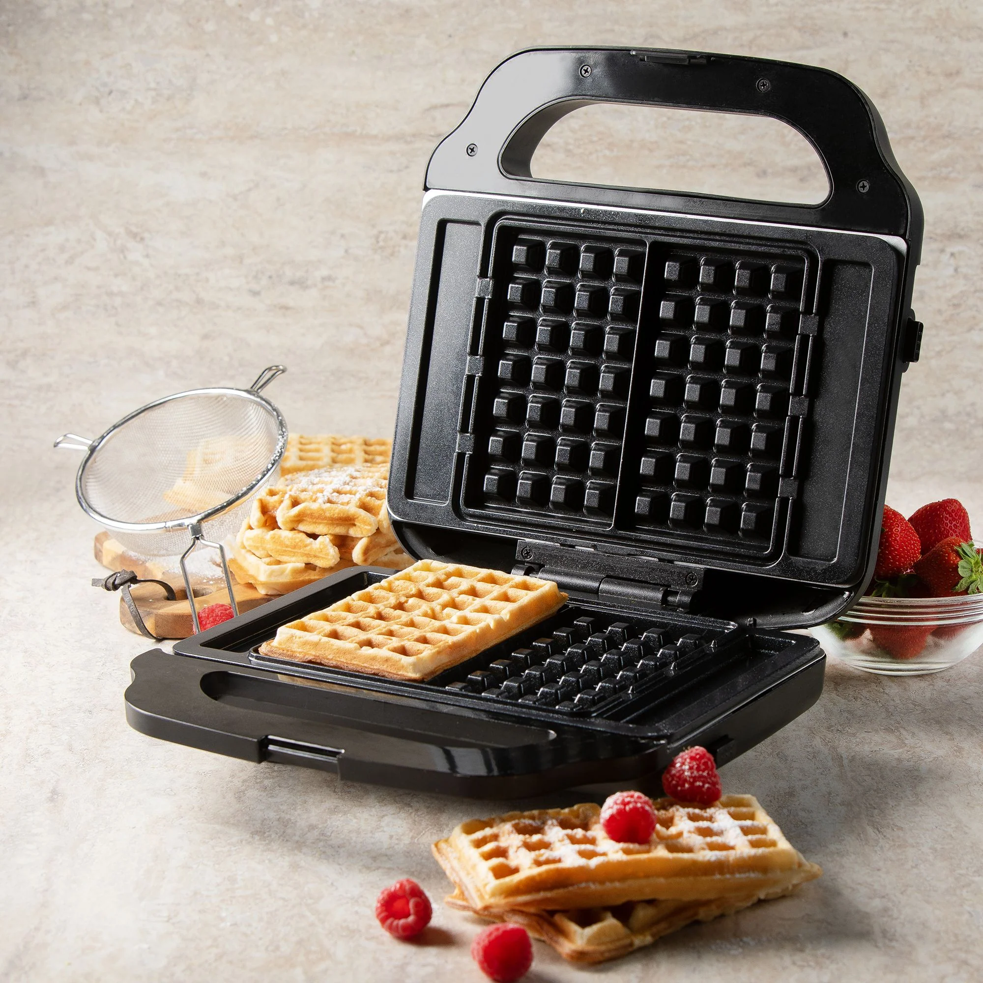 Domo Kontaktgrill 3-in-1, Sandwich-Waffel-Grill, DO9291C