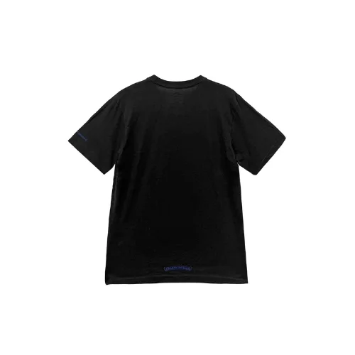Neck Logo Chrome Hearts Short Sleeve T-Shirt Black