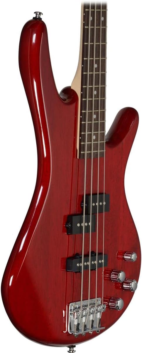 Ibanez GSR200 4-String Electric Bass Guitar, Pearl White, Right Handed, Basswood Body, Rosewood Fretboard