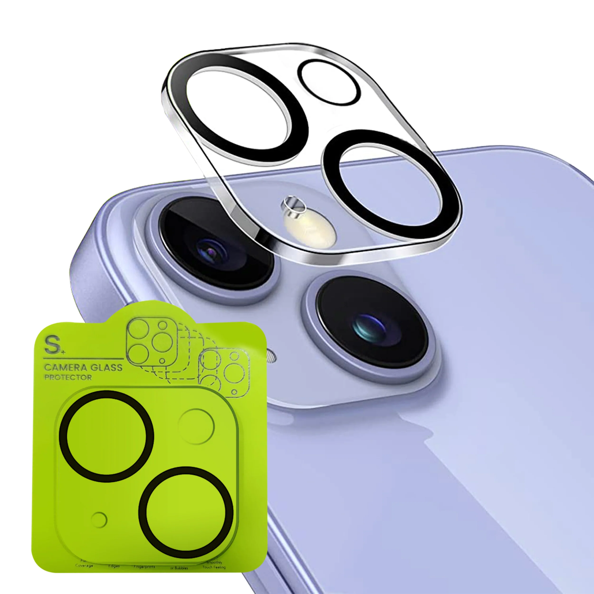 Kameraschutz f��r iPhone Kameraglas �C 9H Geh?rtet, Ultra-Kratzfest Passgenauer Schutz