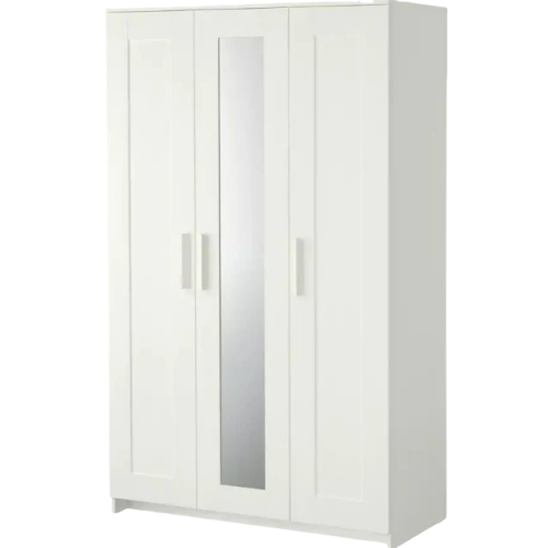 2026 IKEA Clóset con 3 puertas BRIMNES, blanco, 117x190 cm