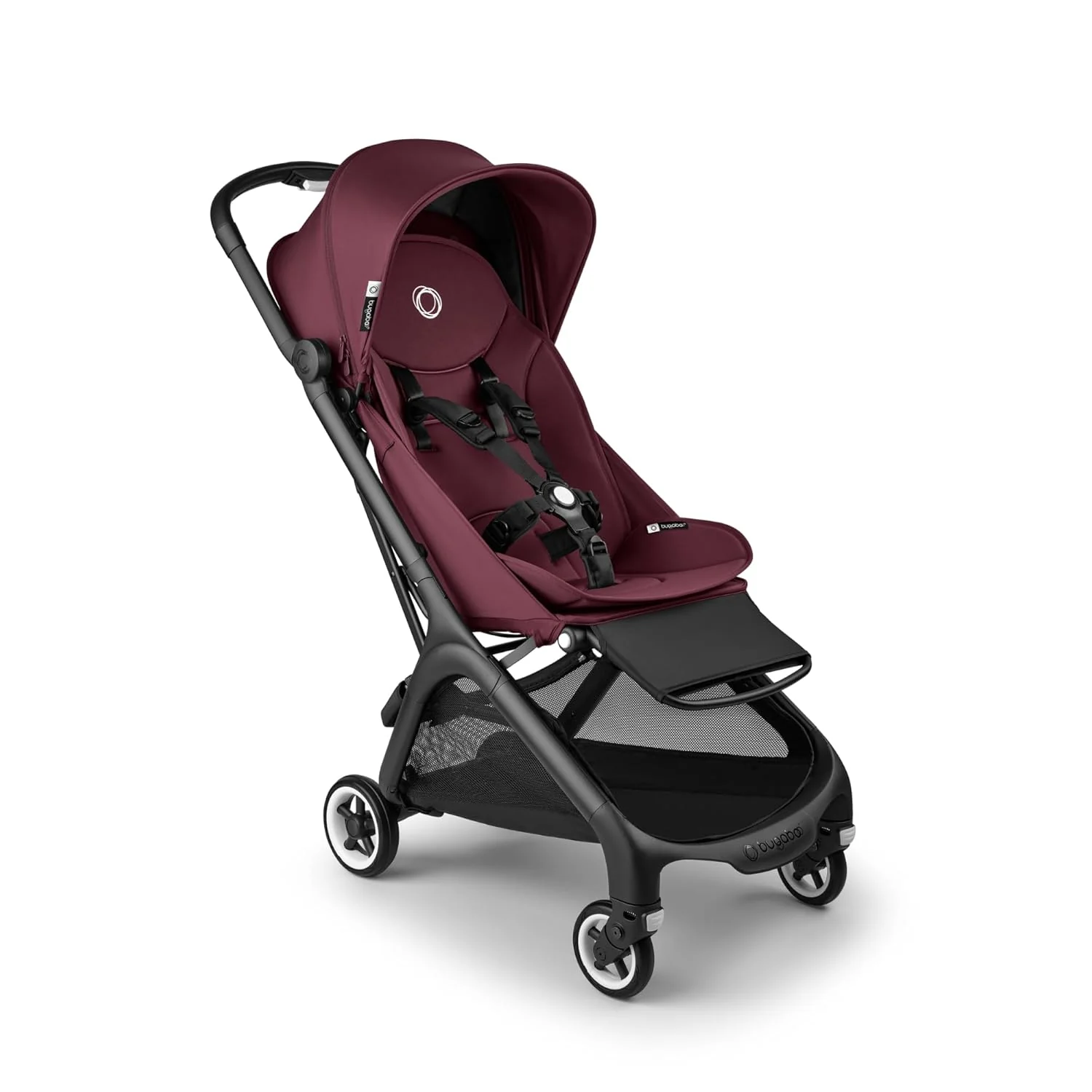 Bugaboo Butterfly ultrakompakter Reise-Kinderwagen, klein & leicht, einh?ndig faltbar und einfach zu lenken, ergonomischer City-Buggy f��r Babys ab 6 Monaten, mit viel Stauraum, Stormy Blue