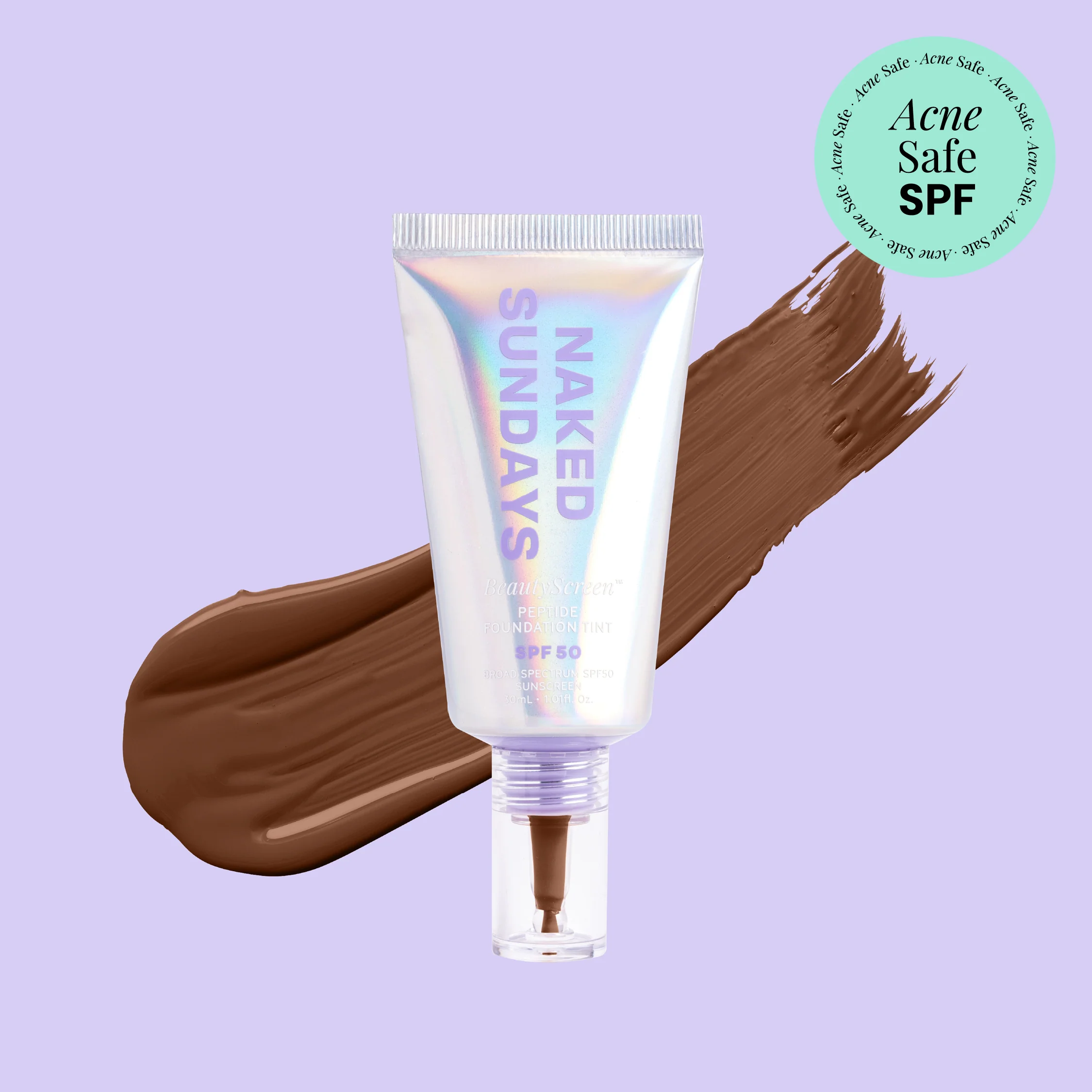 BeautyScreen™ SPF50 Peptide Foundation Tint - 9.3 Rich Caramel
