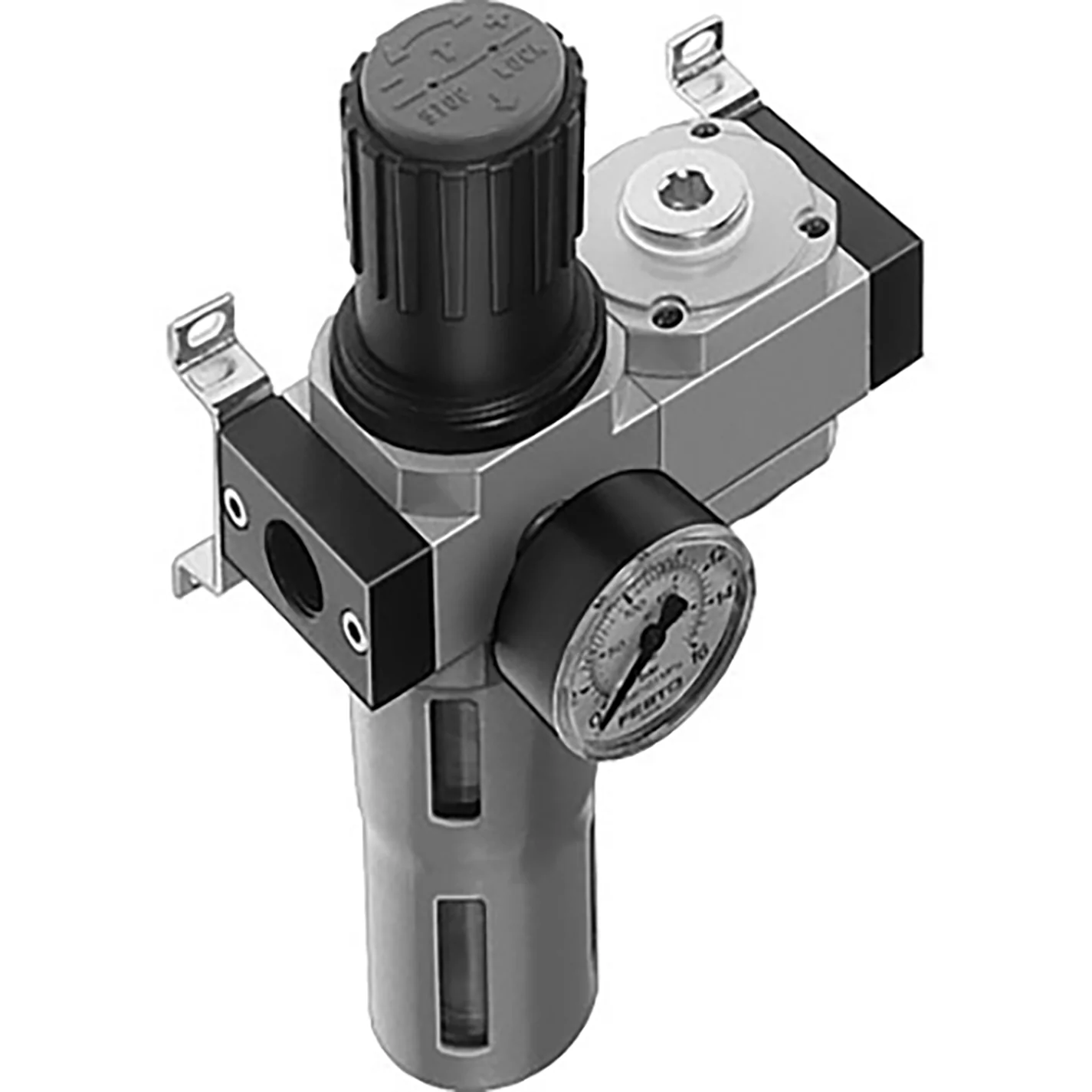 Festo 185713 - Series D Midi Service Unit Combination 2620 Flow LPM �C LFR-3/8-D-MIDI-KA