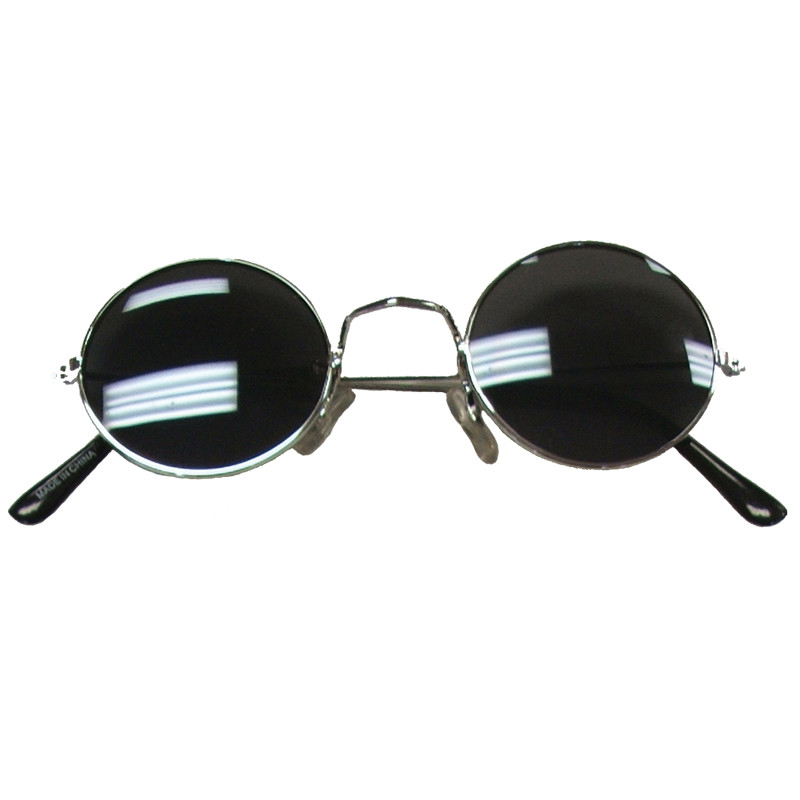 John Lennon Glasses Silver/Black 1097
