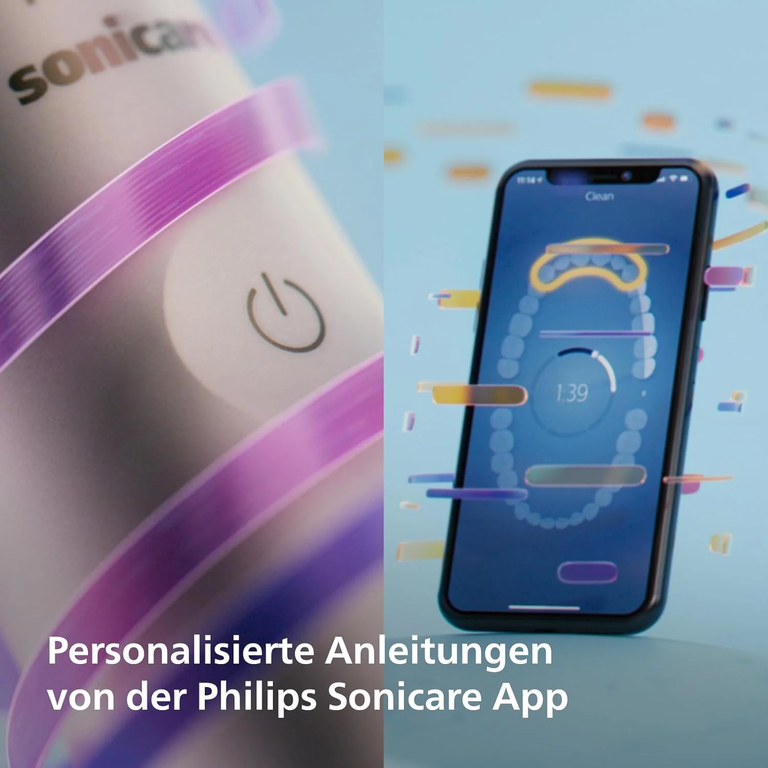 Philips Sonicare DiamondClean Prestige 9900 �C Elektrische Zahnb��rste mit SenseIQ, A3 Premium-All-in-One-B��rstenkopf und Ladeetui in Mitternachtsblau (Modell HX9992/12)