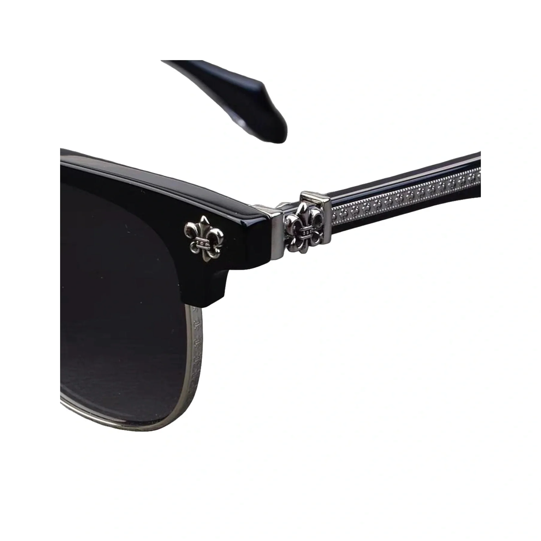 Chrome Hearts Glasses Pure Titanium Black Frames