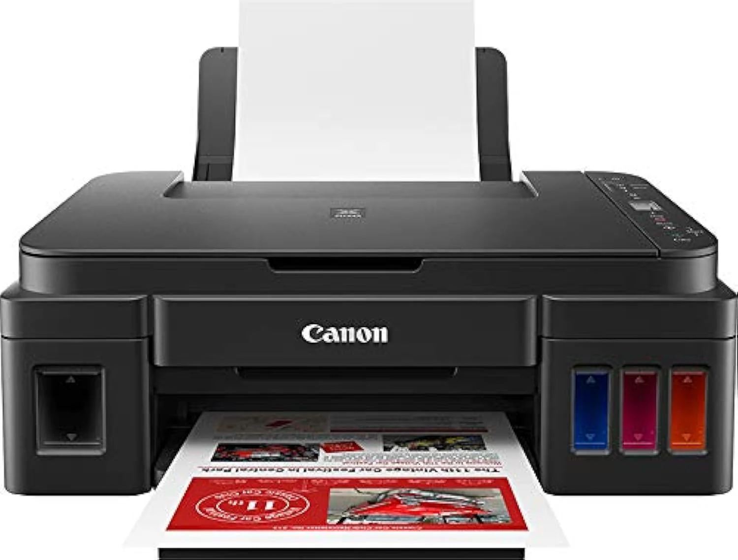 Canon PIXMA G3410 multifunctionele inkjetprinter met navulbare tanks, zwart