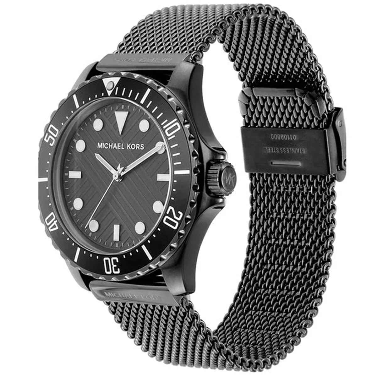 Michael Kors Oversized Slim Everest Gunmetal Mesh Men's Watch - MK9093