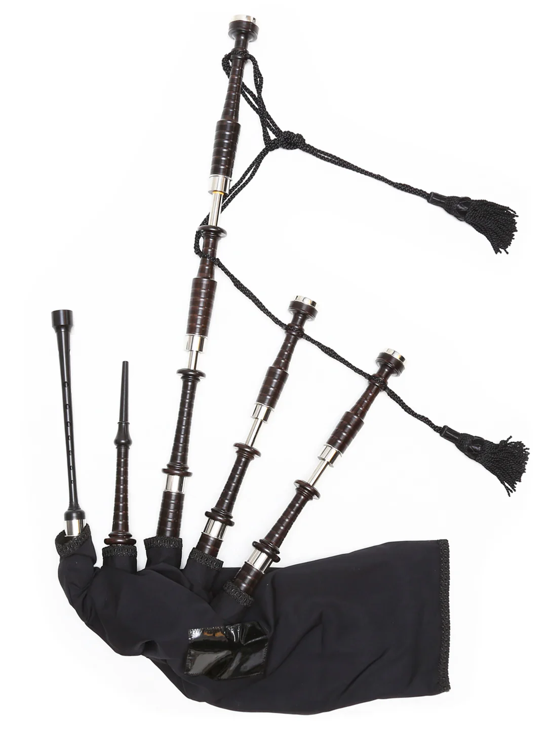 David Naill Bagpipes - #2 (Blackwood Mounts)
