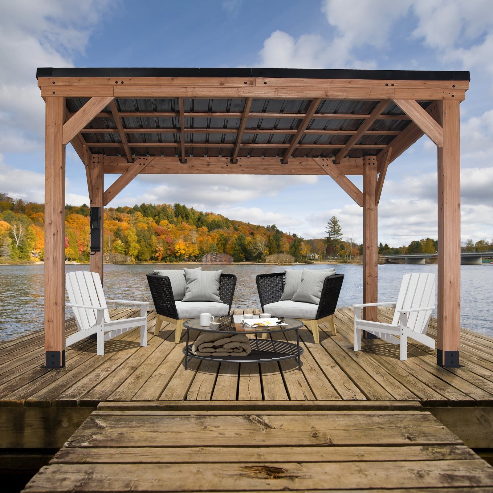 Backyard Discovery 12��9.5 Arcadia Gazebo