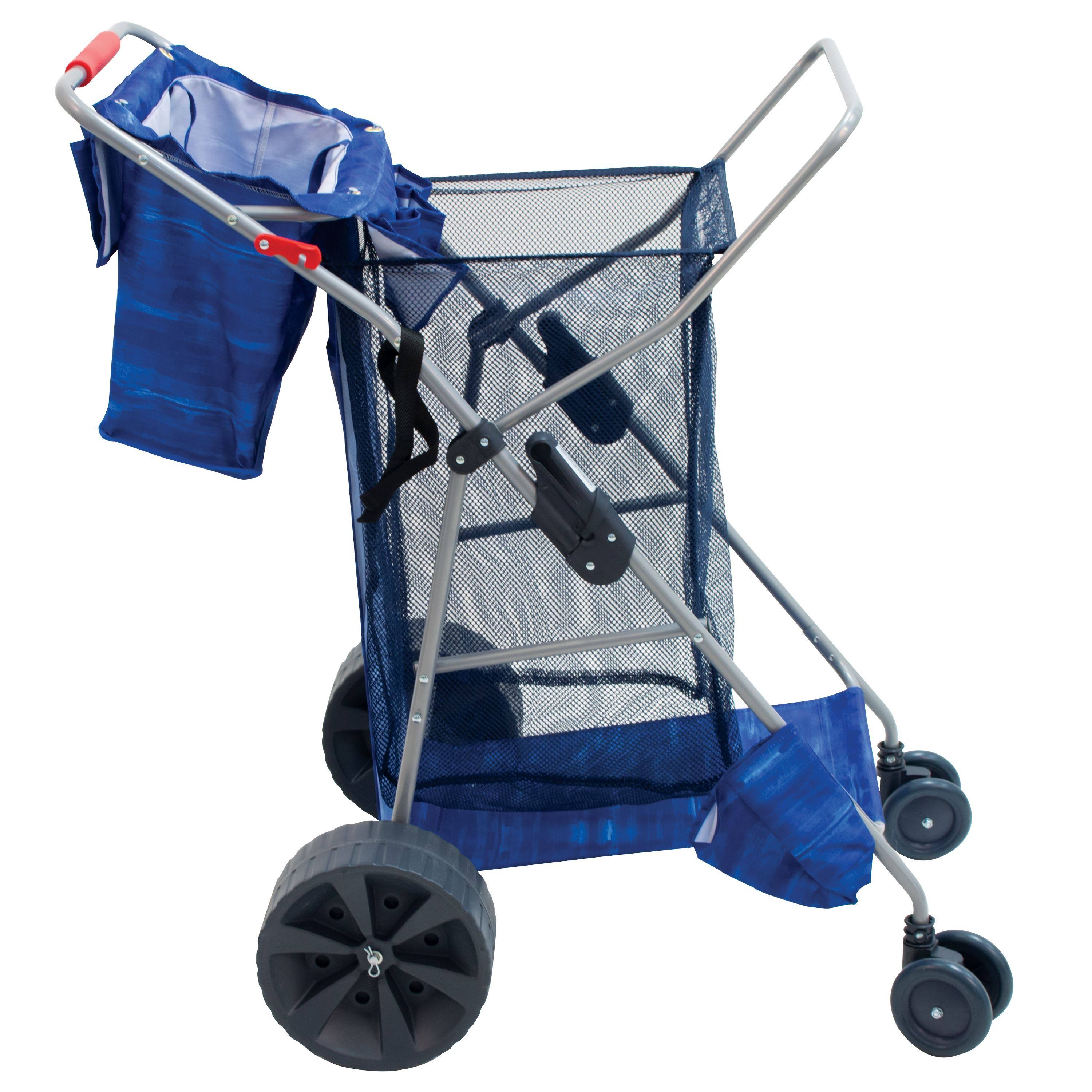 2025 Rio | Wonder Wheeler Deluxe Beach Cart - Dark Blue