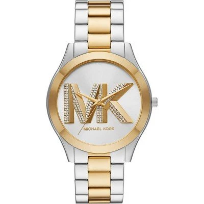 Michael Kors Oversized Slim Runway Two-Tone Watch MK4735
