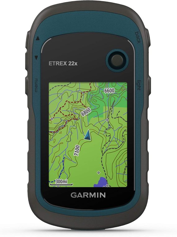 Garmin 010-02256-00 eTrex 22x Navigatore GPS portatile robusto Nero/Blu navy
