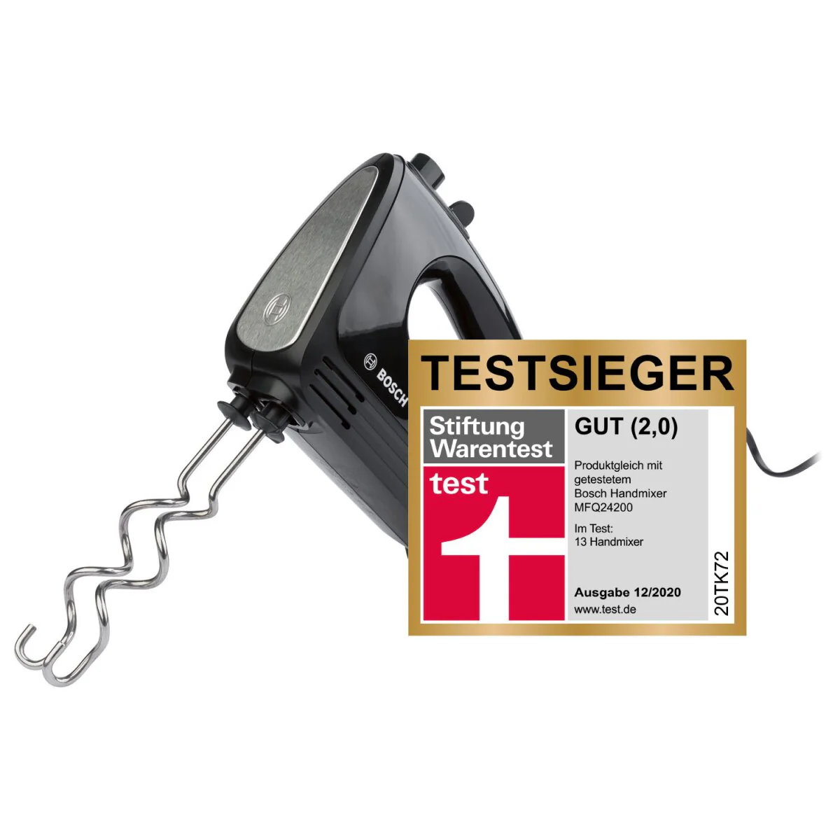 BOSCH Handmixer ?MFQ2420B?, 400 watt - B-keus als nieuw