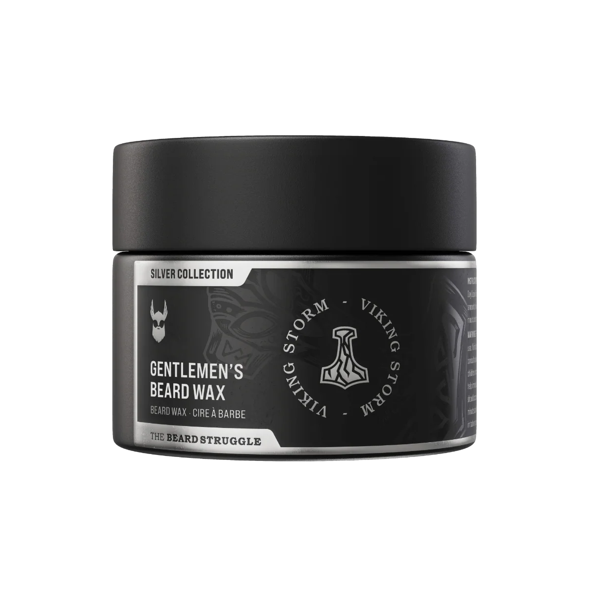 Clear Mustache Wax for a Natural Hold