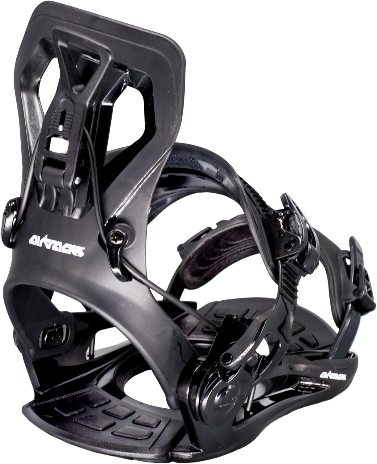 Airtracks Snowboard Set - Stronger Snowboard Wide Flat Zero Rocker + Bindung Master Fastec + Snowboard Bag 156 159 163 165 cm