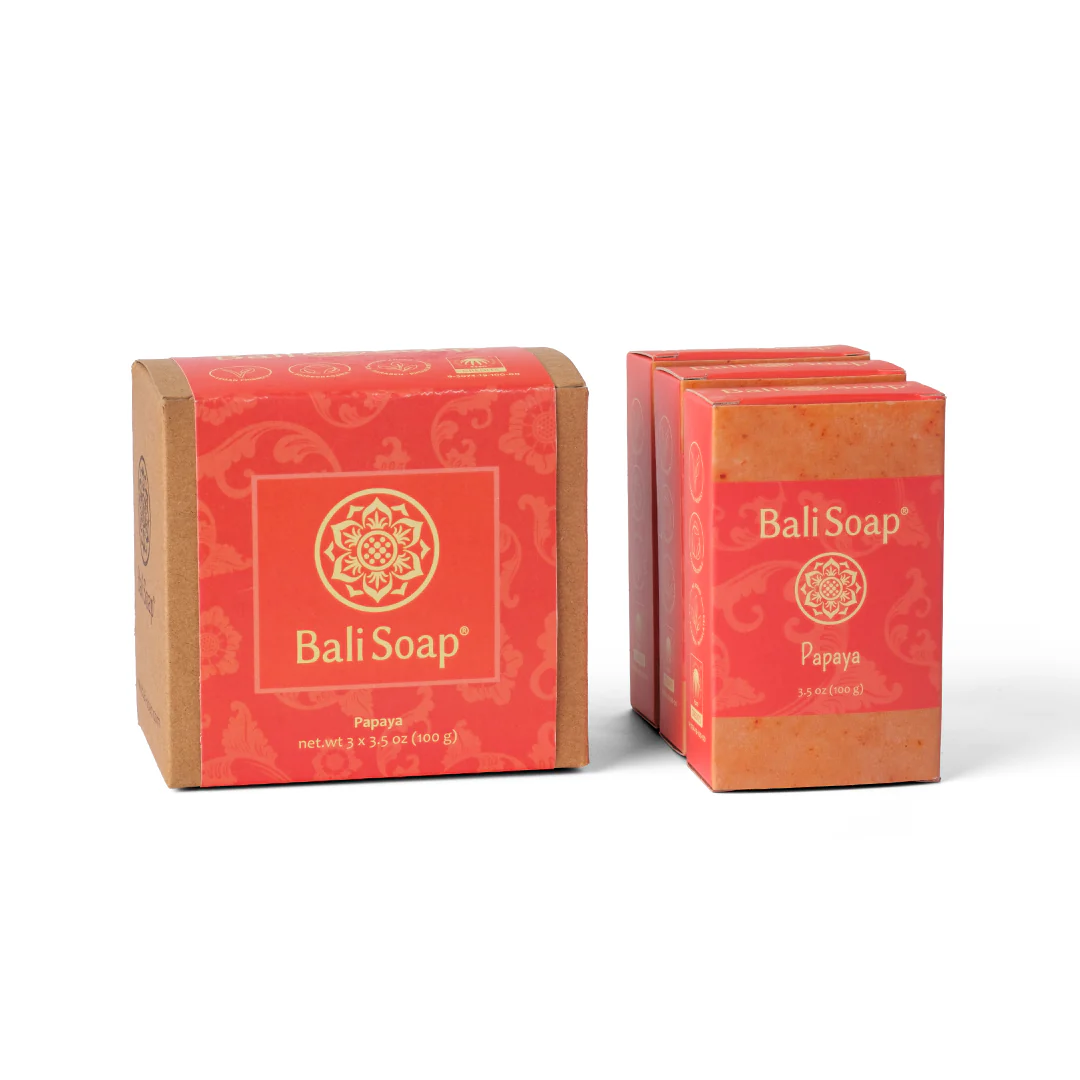 Papaya set of 3