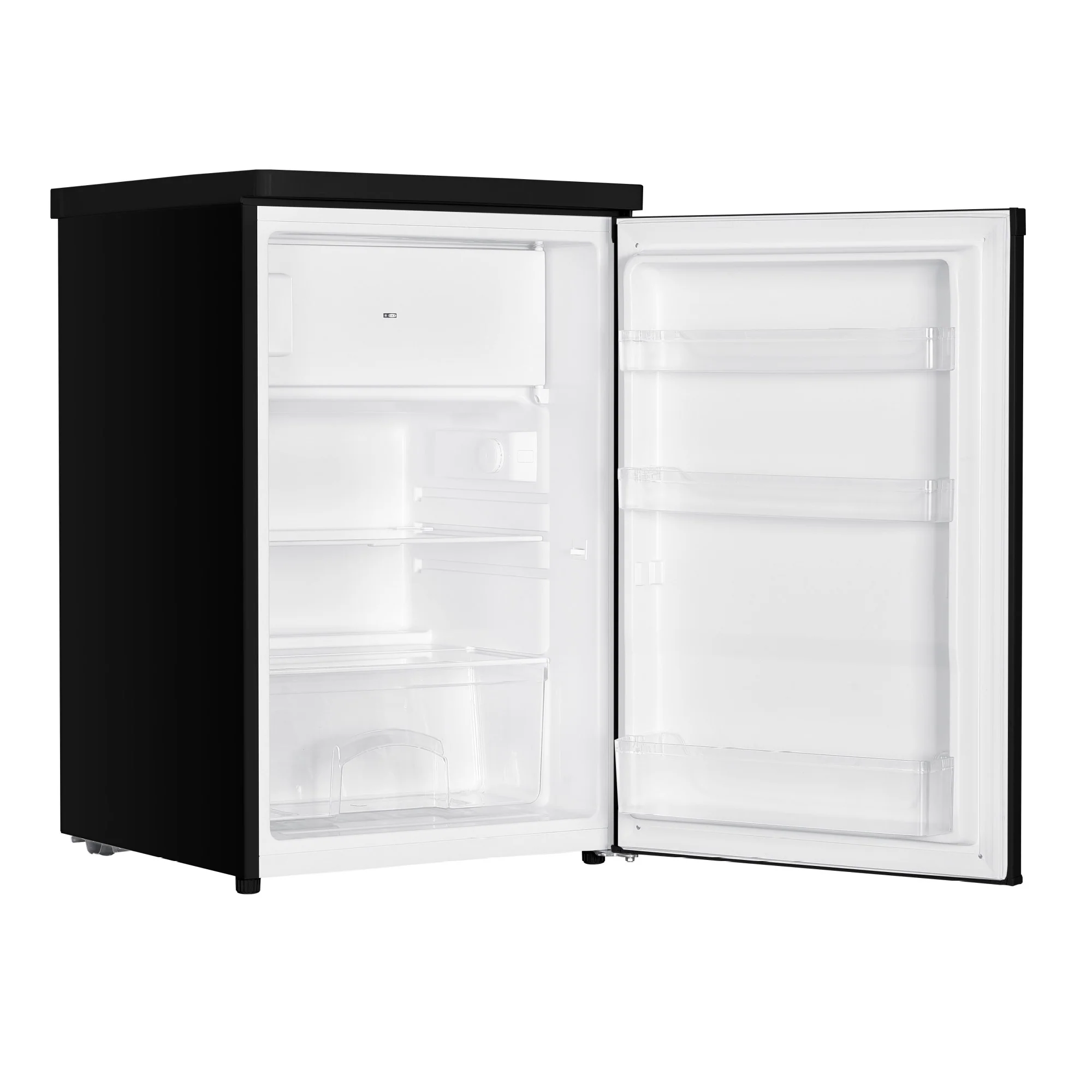 SPC Kühlschrank mit Gefrierfach, KS5508-2, schwarz, 109 L, C-Klasse