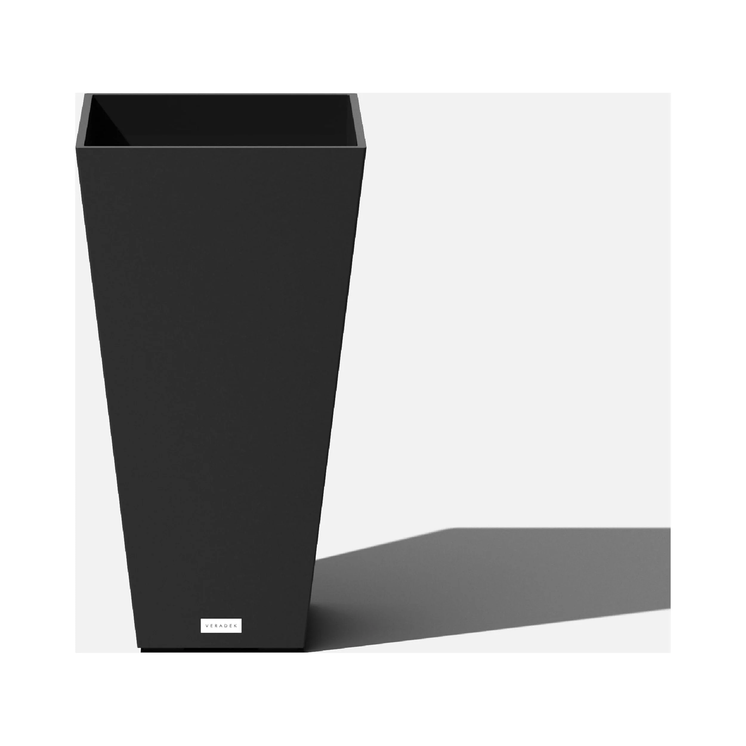 Veradek Pure Series Midland 26" Planter Black