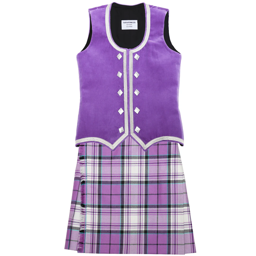 Tartan - Dress Orchid Reverse McKellar