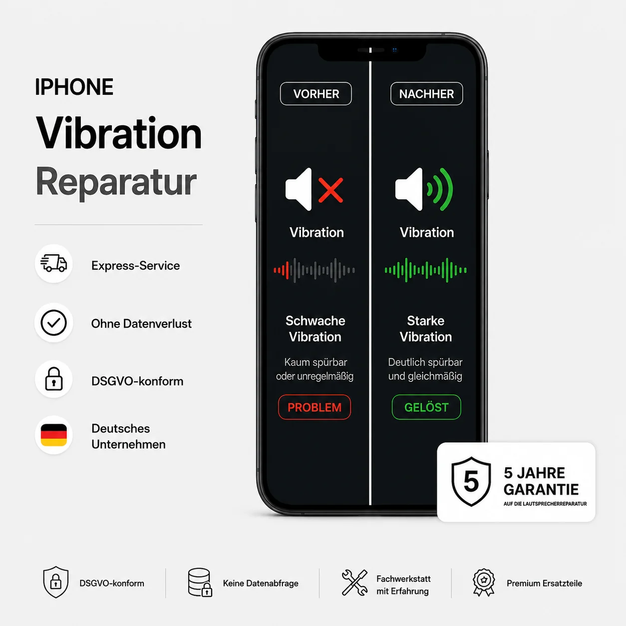 iPhone Vibration Reparatur