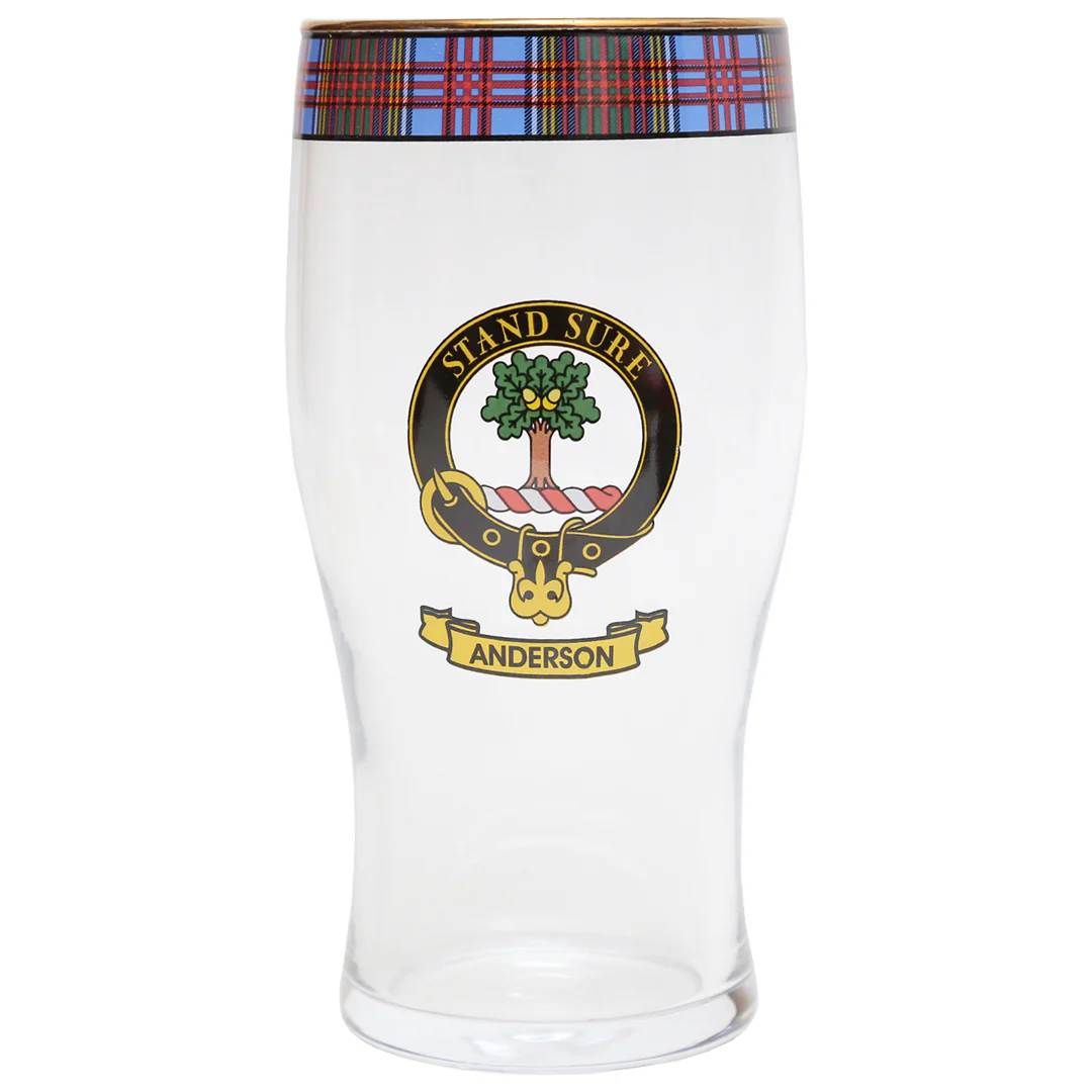 Clan Crest Beer Glasses